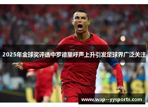 2025年金球奖评选中罗德里呼声上升引发足球界广泛关注